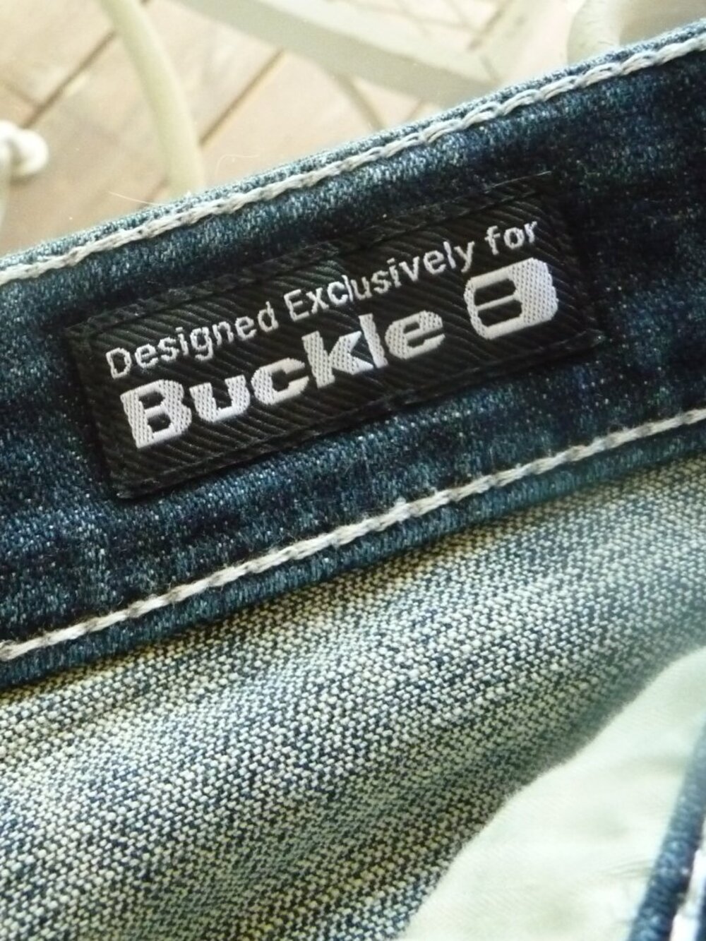 Salvage Supply Co Buckle Jorts 36 - Picture 3 of 13
